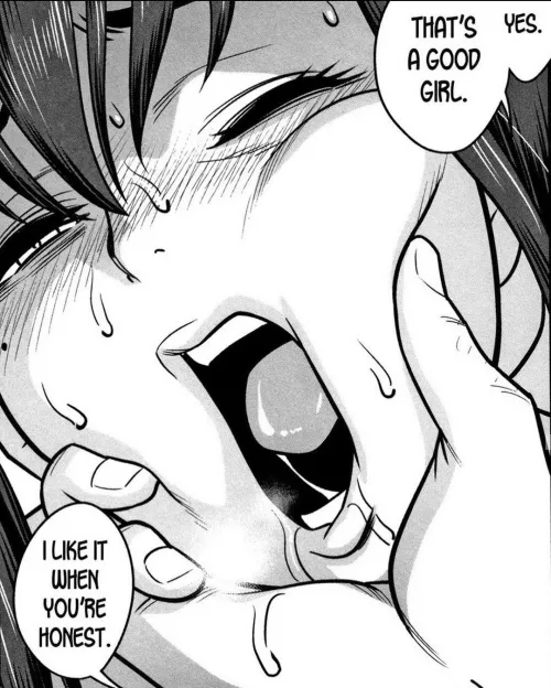 LF Mono Source: 1girl, eyes closed, blushing, sweating, tongue out,