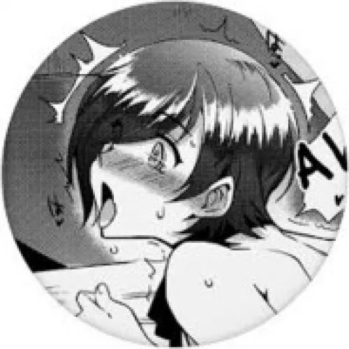 Lf mono source : 1girl, from behind, short hair, tongue out, ahegao,