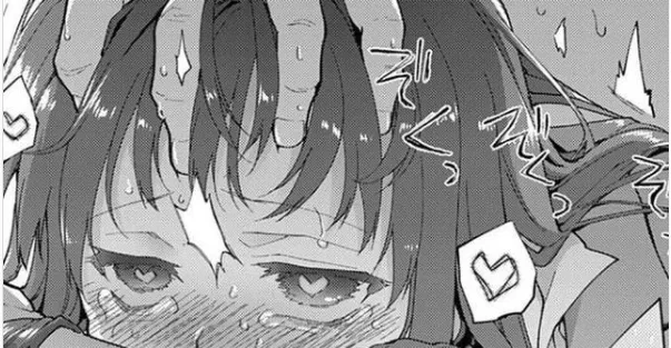 LF Mono Source: 1girl, heart eyes, tears, sweat, bangs, male hand LF Mono Source: 1girl, heart eyes, tears, sweat, bangs, male hand
