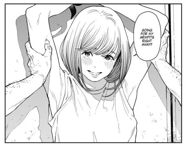 LF Mono Source: 1girl, POV, blush, short hair,