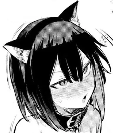 LF Mono Source: cat ears/nekomimi, bangs, blushing, open mouth, sweat, collar/leash LF Mono Source: cat ears/nekomimi, bangs, blushing, open mouth, sweat, collar/leash