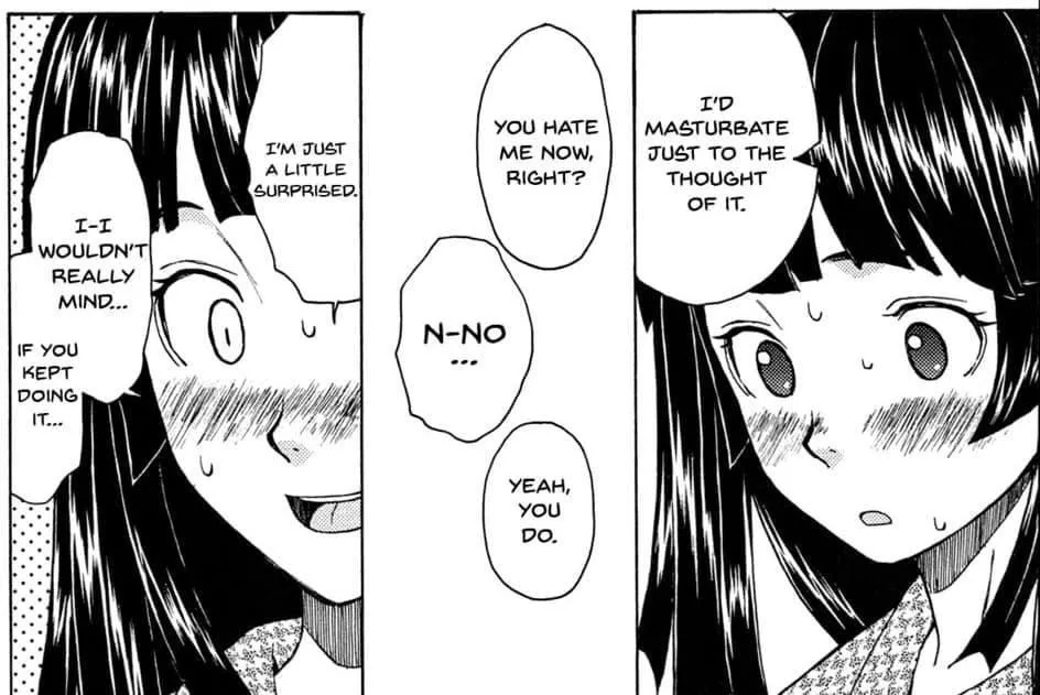 LF Mono Source: English text “I’d masturbate just to the thought of it.” “You hate me now, right?” “N-No” “Yeah, you do.” “I’m just a little surprised.” “I-I wouldn’t really mind...if you kept doing it...”, 1girl, Black hair LF Mono Source: English text “I’d masturbate just to the thought of it.” “You hate me now, right?” “N-No” “Yeah, you do.” “I’m just a little surprised.” “I-I wouldn’t really mind...if you kept doing it...”, 1girl, Black hair