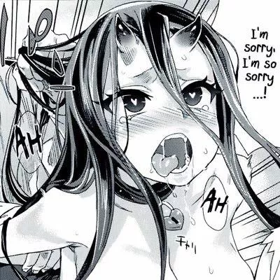LF Mono Source: “I’m sorry, I’m so sorry...!”, “AH”, Ahegao, Demongirl, Devilgirl, tongue, sweat, 1girl LF Mono Source: “I’m sorry, I’m so sorry...!”, “AH”, Ahegao, Demongirl, Devilgirl, tongue, sweat, 1girl