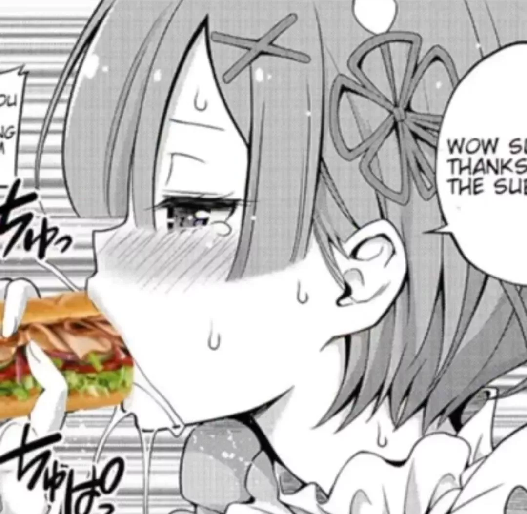 LF mono source: Re:Zero, blowjob, 1girl, penis, penis grab, short hair, blush, sweating, meme, subway