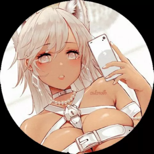 LF Mono source:Neko girl/Fox girl,Bondage,Harness,Tanned/Dark skin,Cellphone