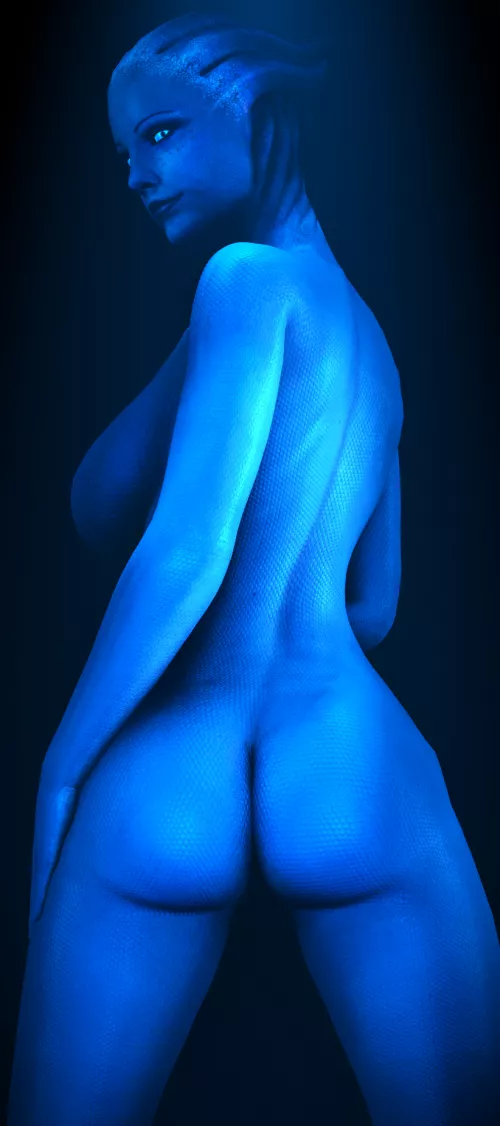 Liara Looking Back - [Skeletron27]