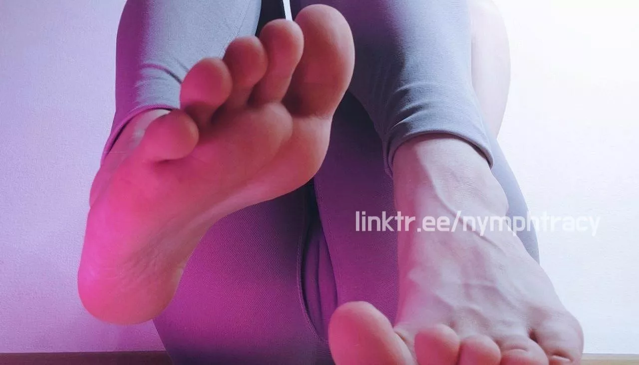 Lick my soles until I get bored!