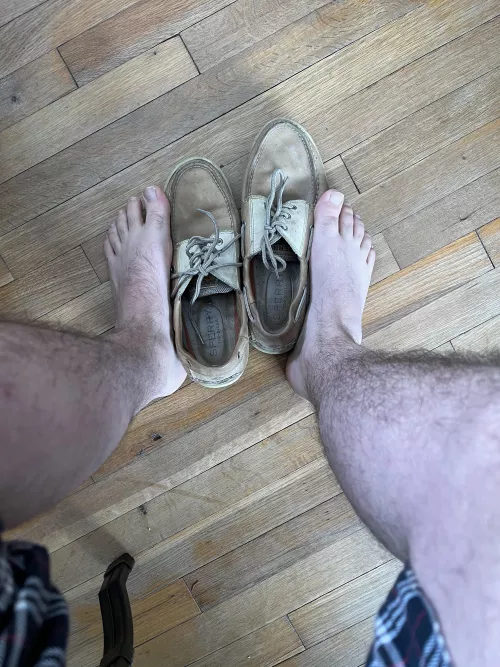 Lick them clean