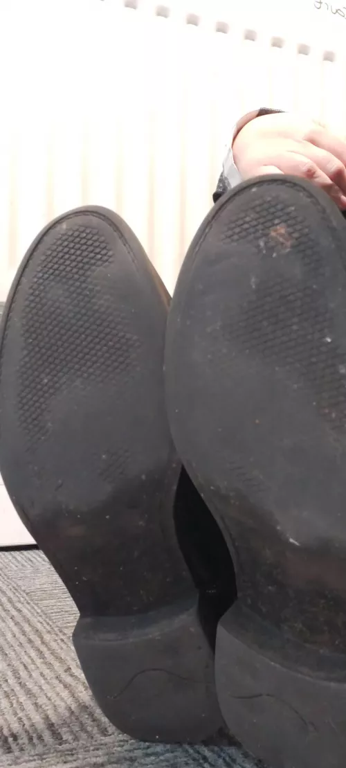 Licking boots your thing?