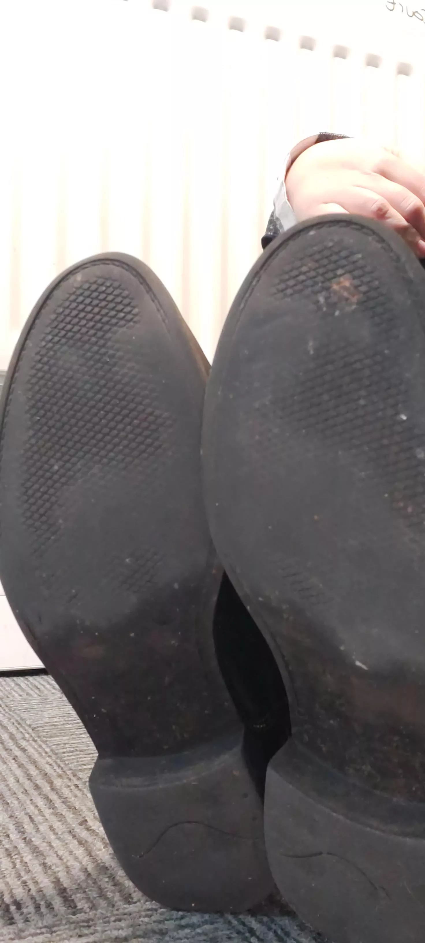 Licking boots your thing?