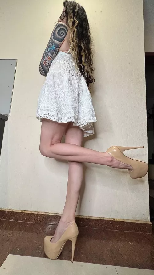 Like my new heels?