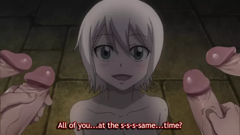 Lisanna about to get all her holes fucked!