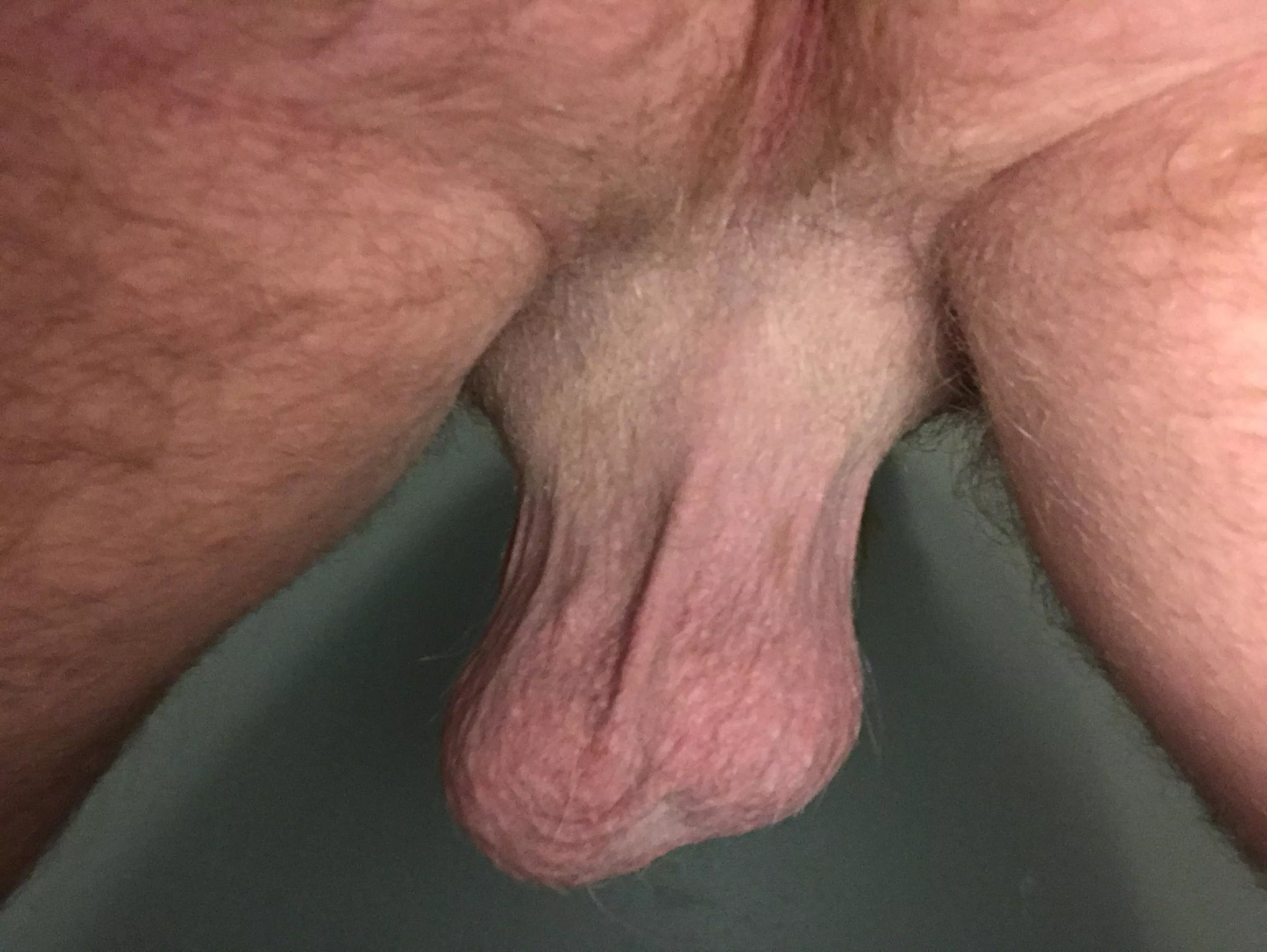 Listen carefully, because this is really important. I need you to squeeze my pale emo balls as hard as you can, ok?