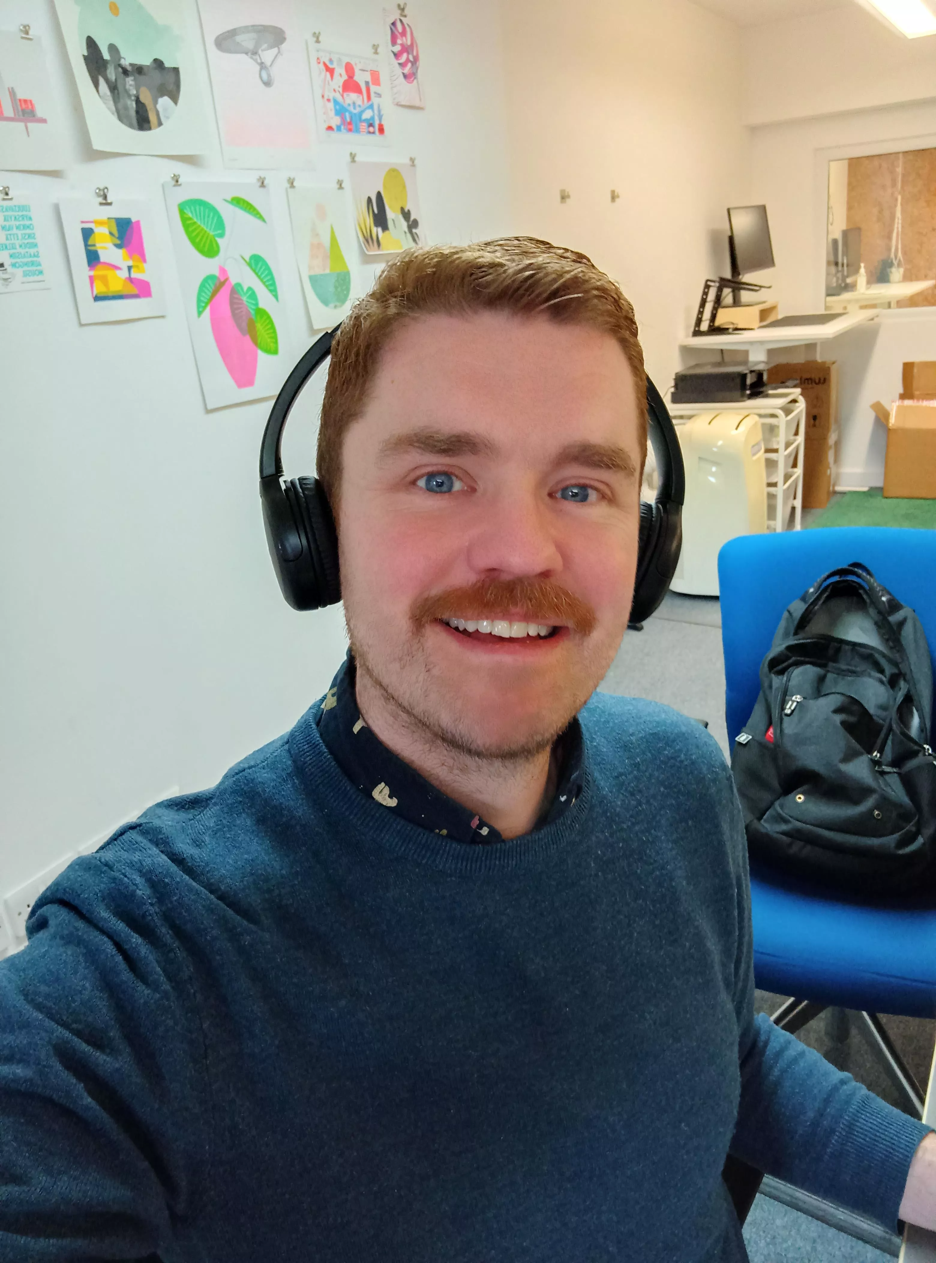 Listening to shit hits.