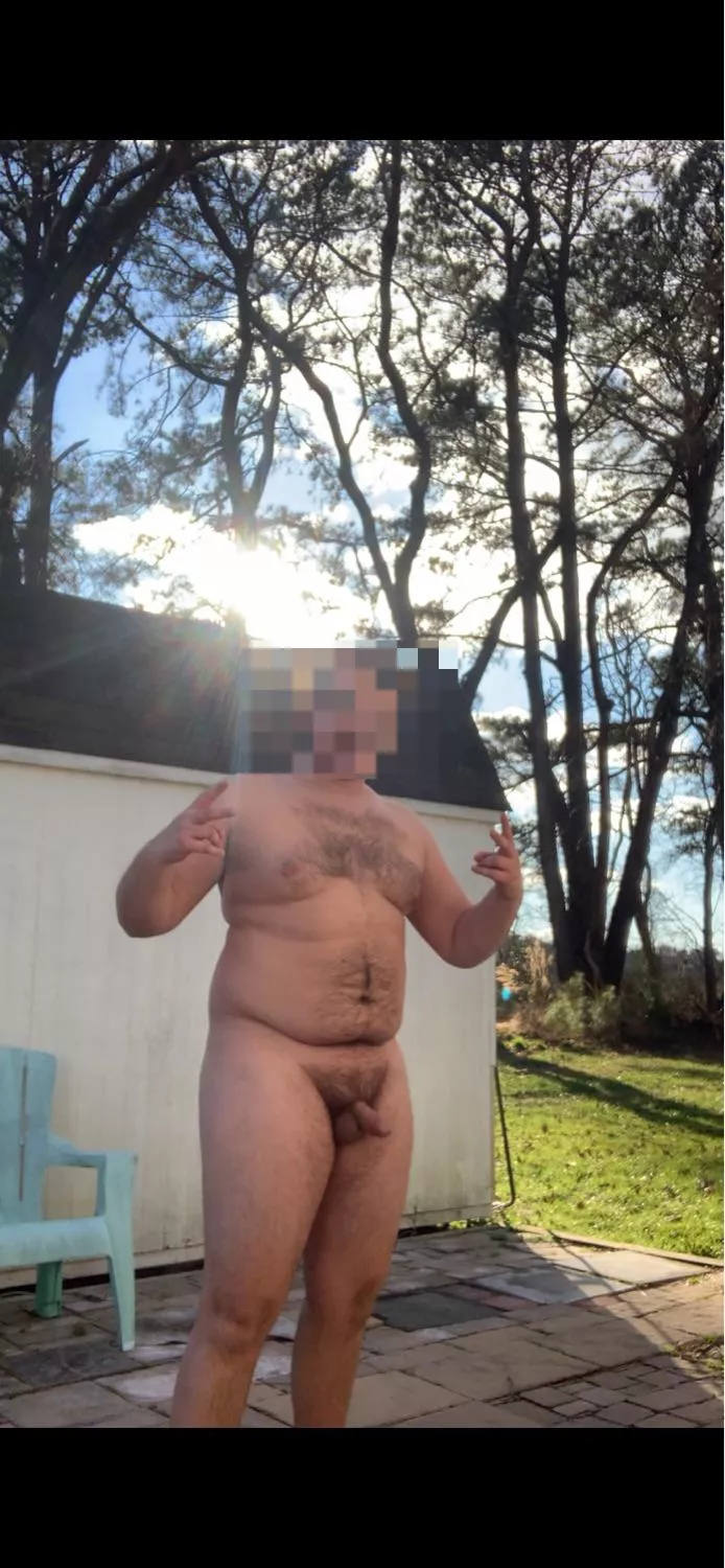 Little chilly out but warm enough to enjoy being outside