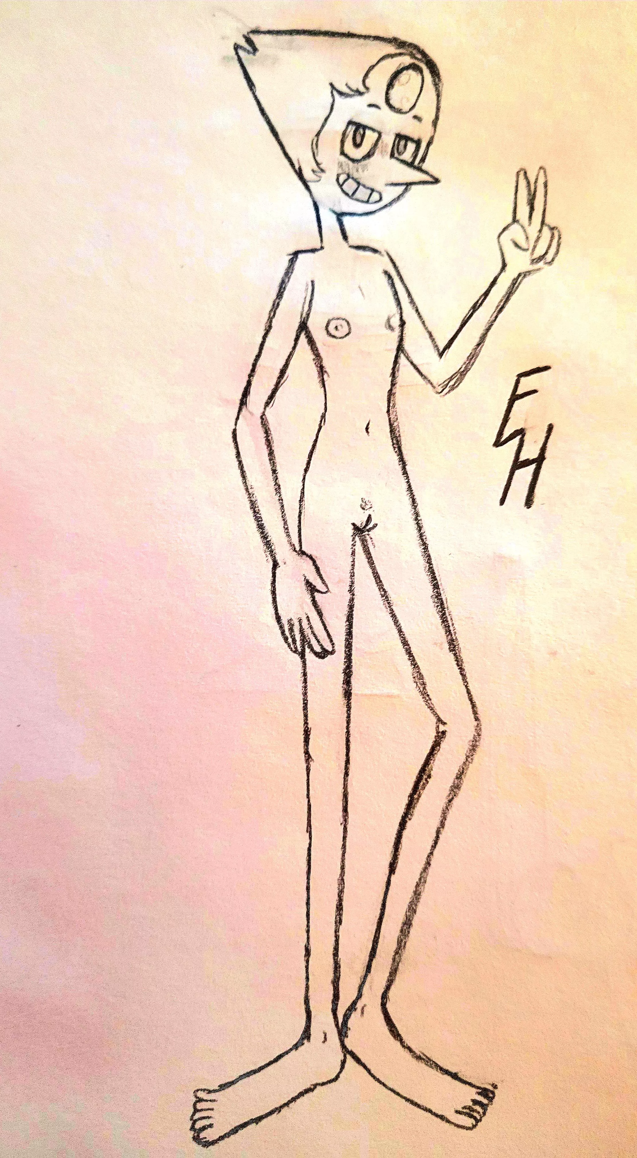 Little drawing i did of pearl. Probably not the greatest Little drawing i did of pearl. Probably not the greatest