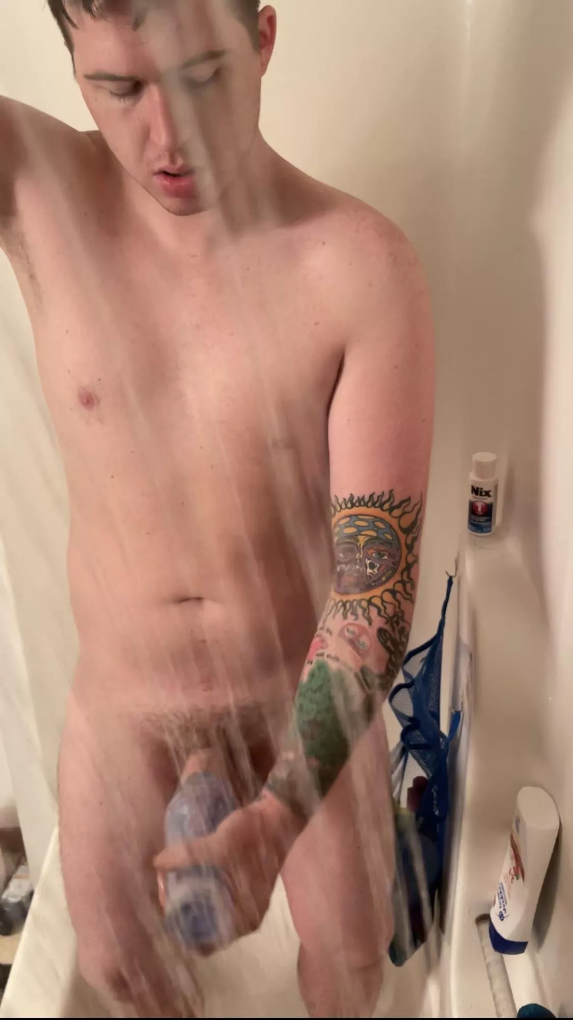 Little fun in the shower before work 😉