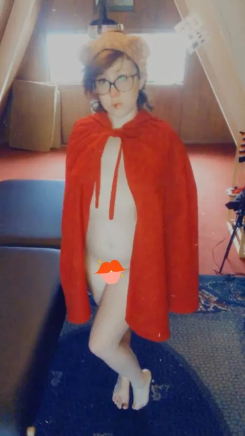 Little red or wolf in disguise?