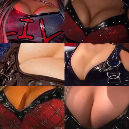 Liv Morgan over tits