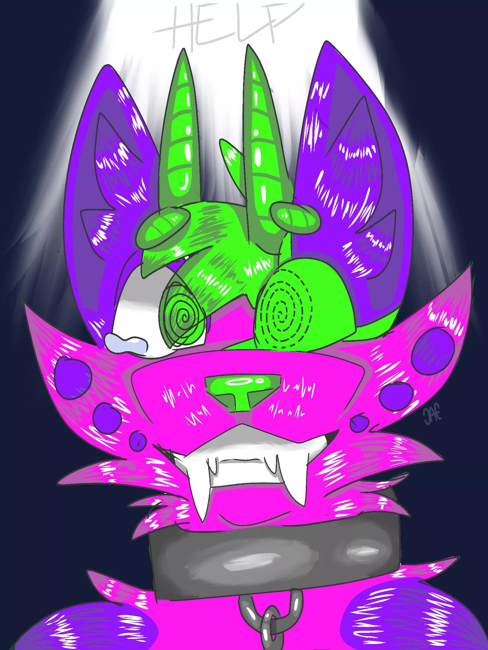 Living in a lab your whole life takes a toll