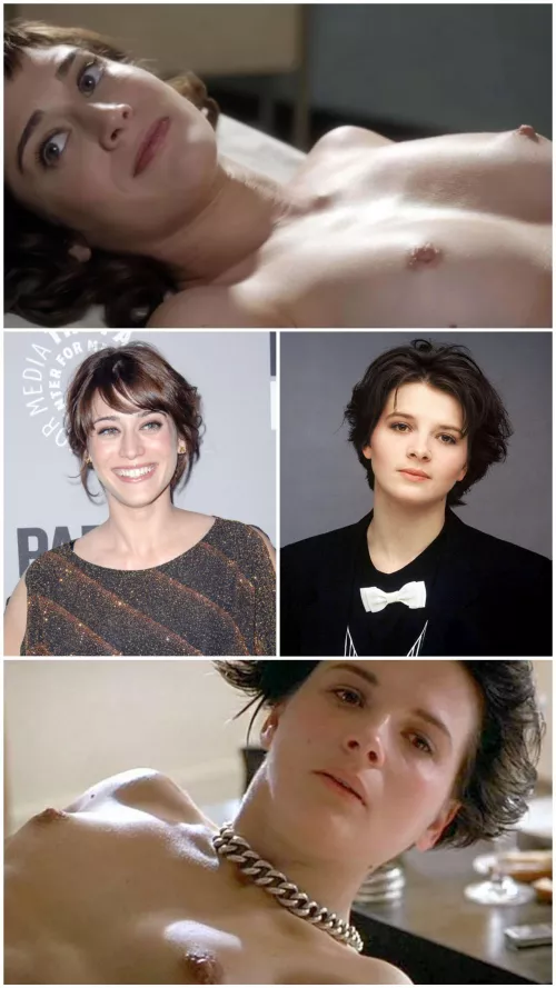 Lizzy Caplan & Juliette Binoche