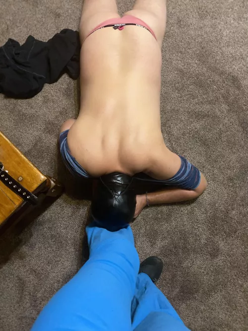 Locked, and wearing my used pantys is your sex