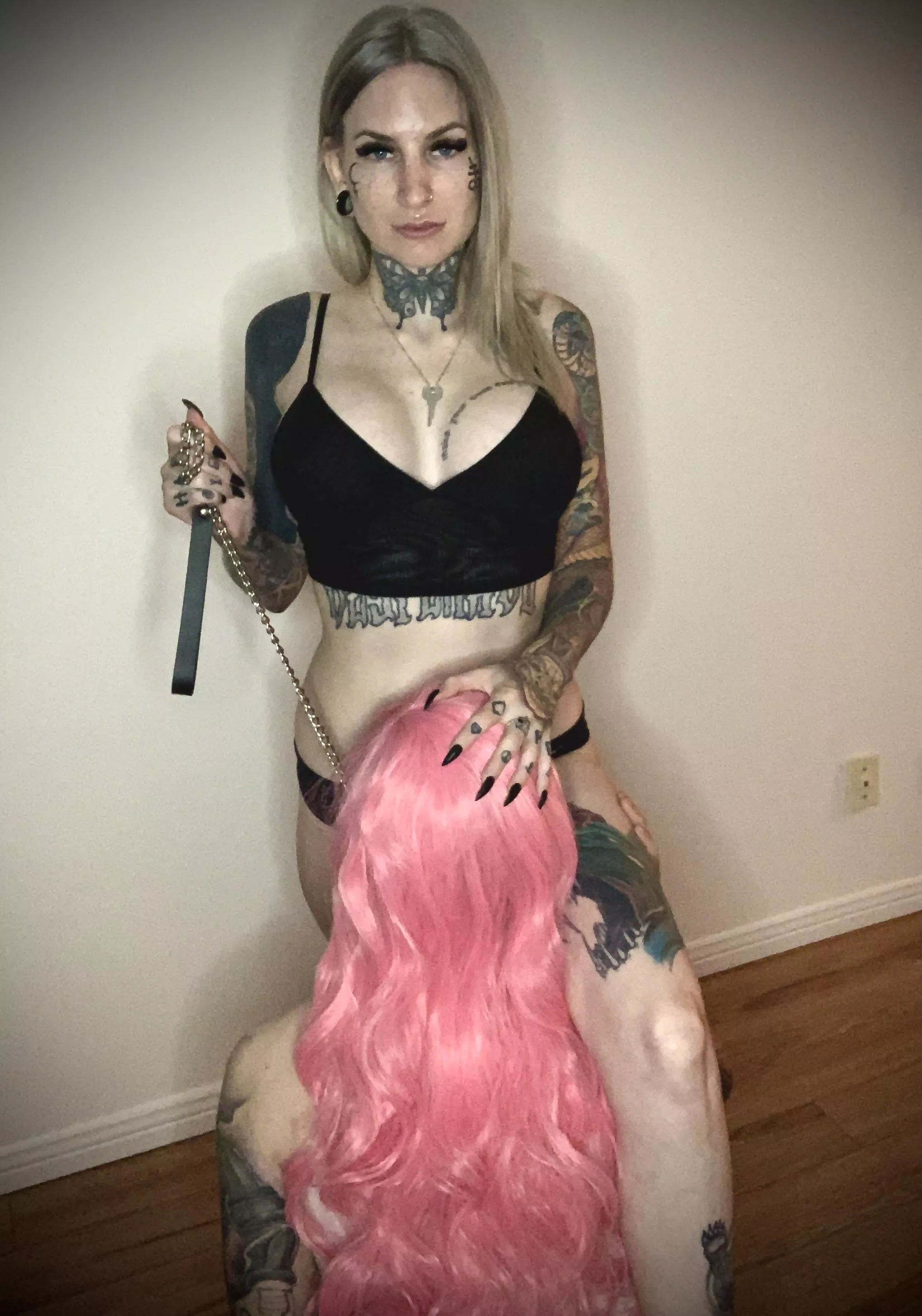 Locked & weak, my little whore is getting sluttier everyday. Locked & weak, my little whore is getting sluttier everyday.