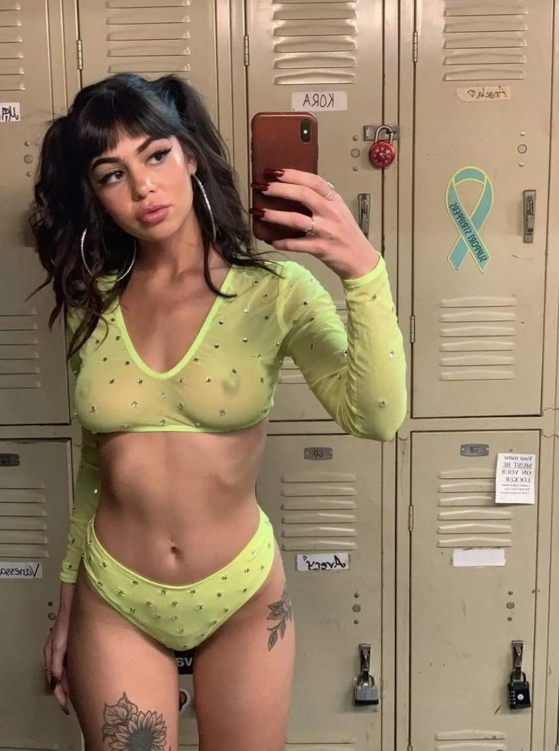 Locker room fun