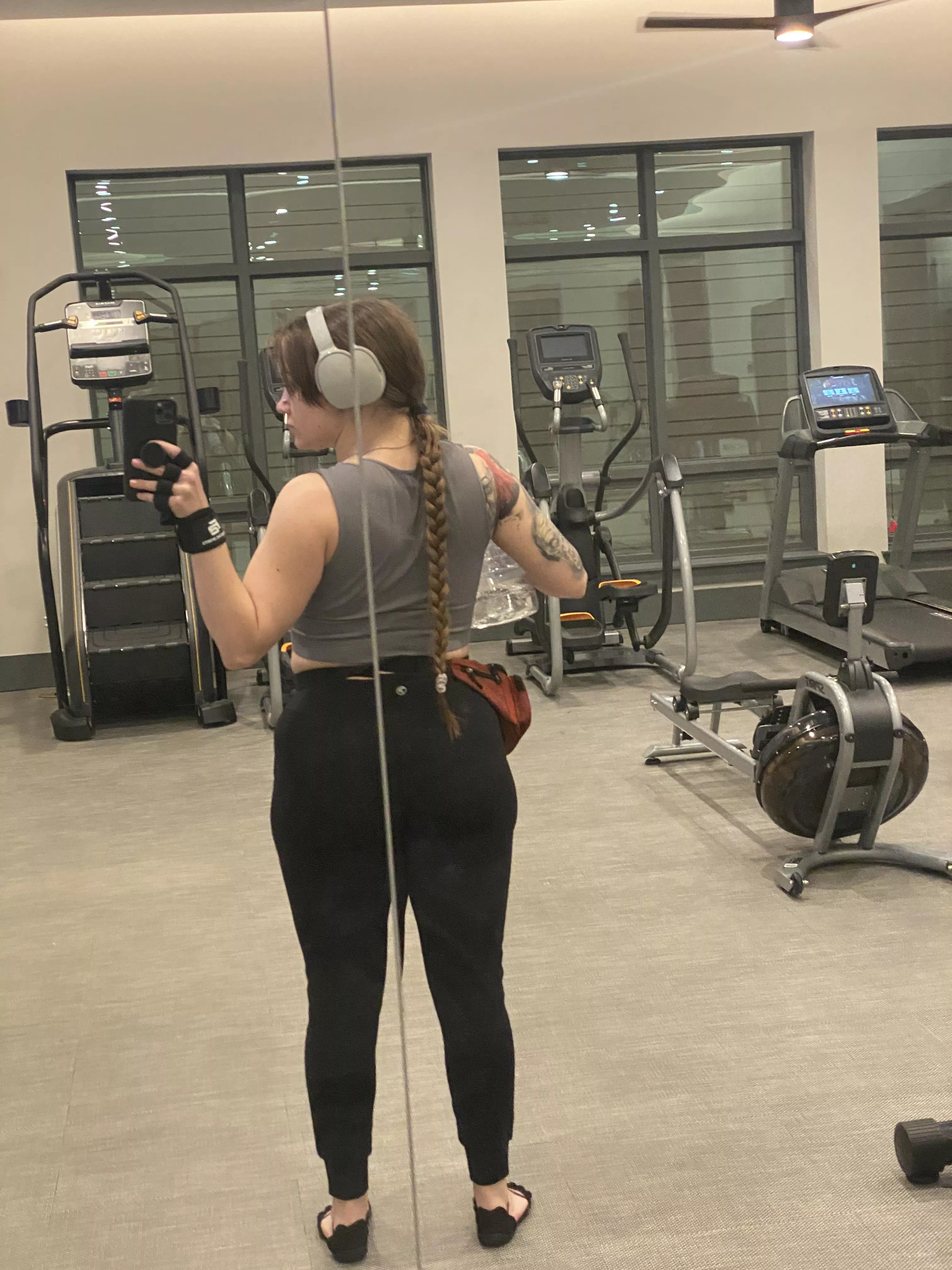 Long braid after gym 💪💪 [oc] [altgirl] [tatted]