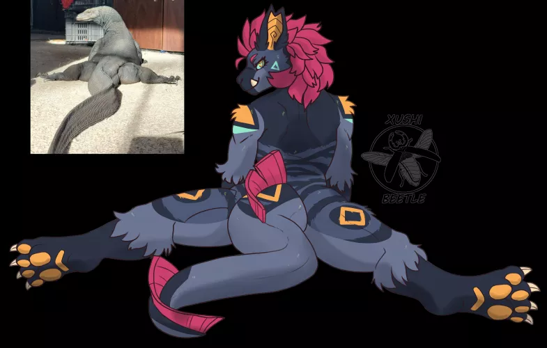 Long legs (art by me @Xushibeetle on twitter)