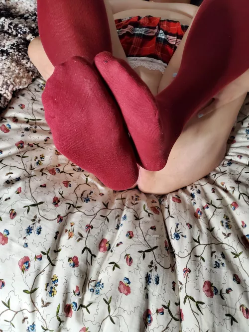 Long socks feel so good