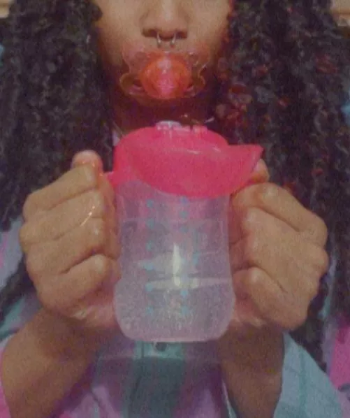 Look at the paci! I want the whole collection!!