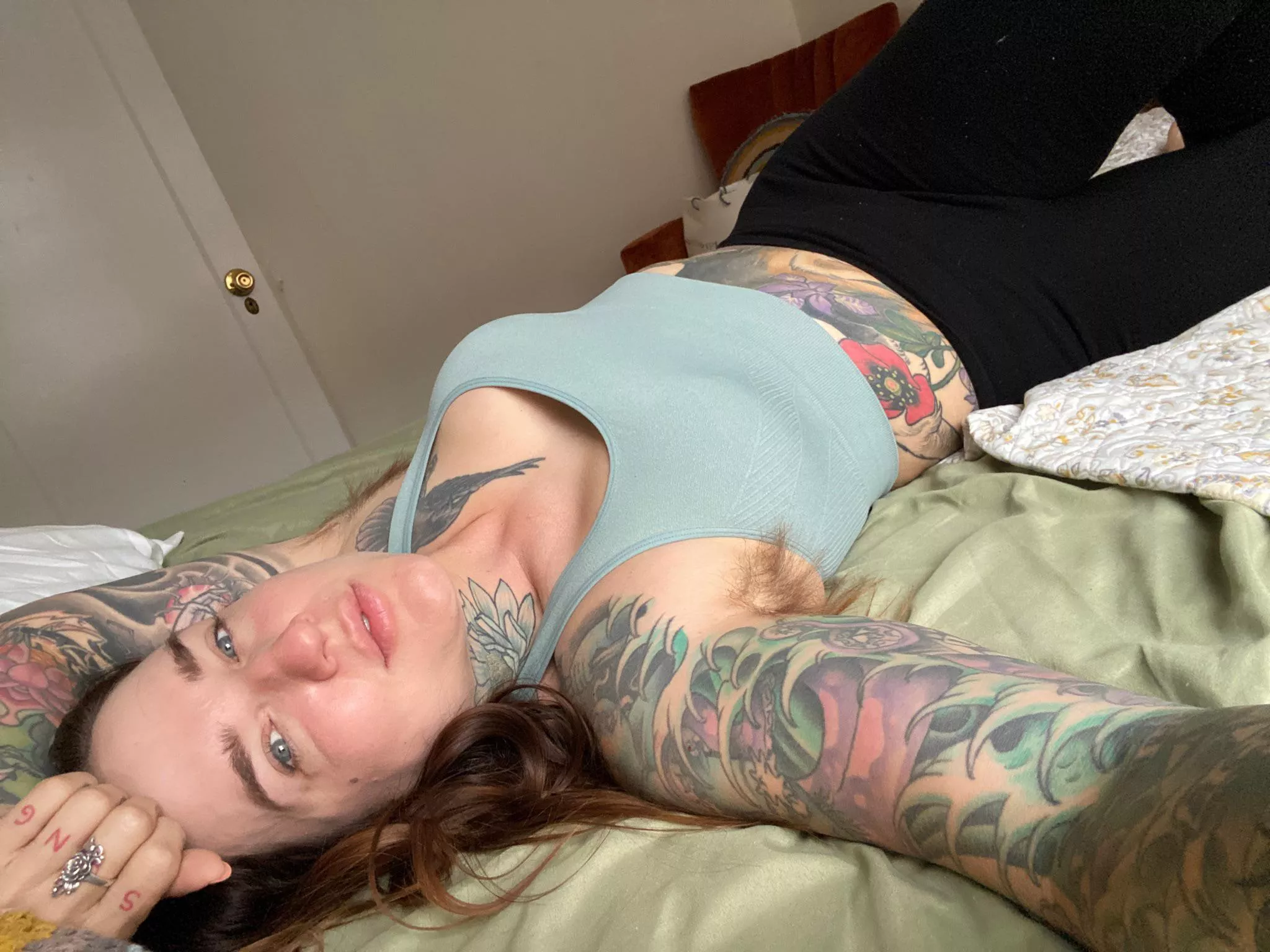 Look how long my armpits are getting! Look how long my armpits are getting!