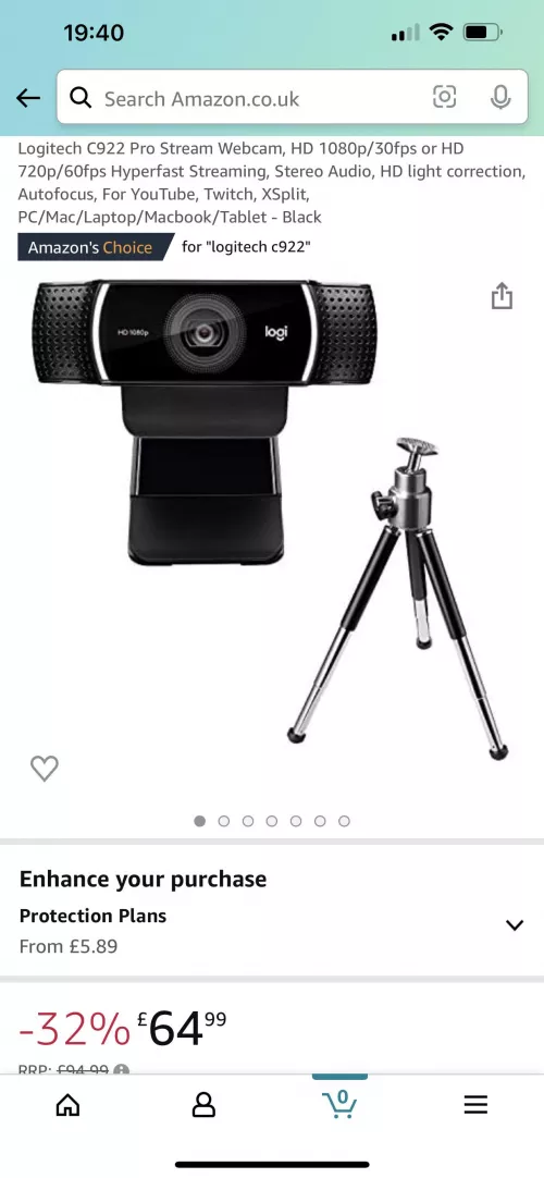Looking at upgrading my stream camera. Does anyone have any experience/opinions on this Logitech one?
