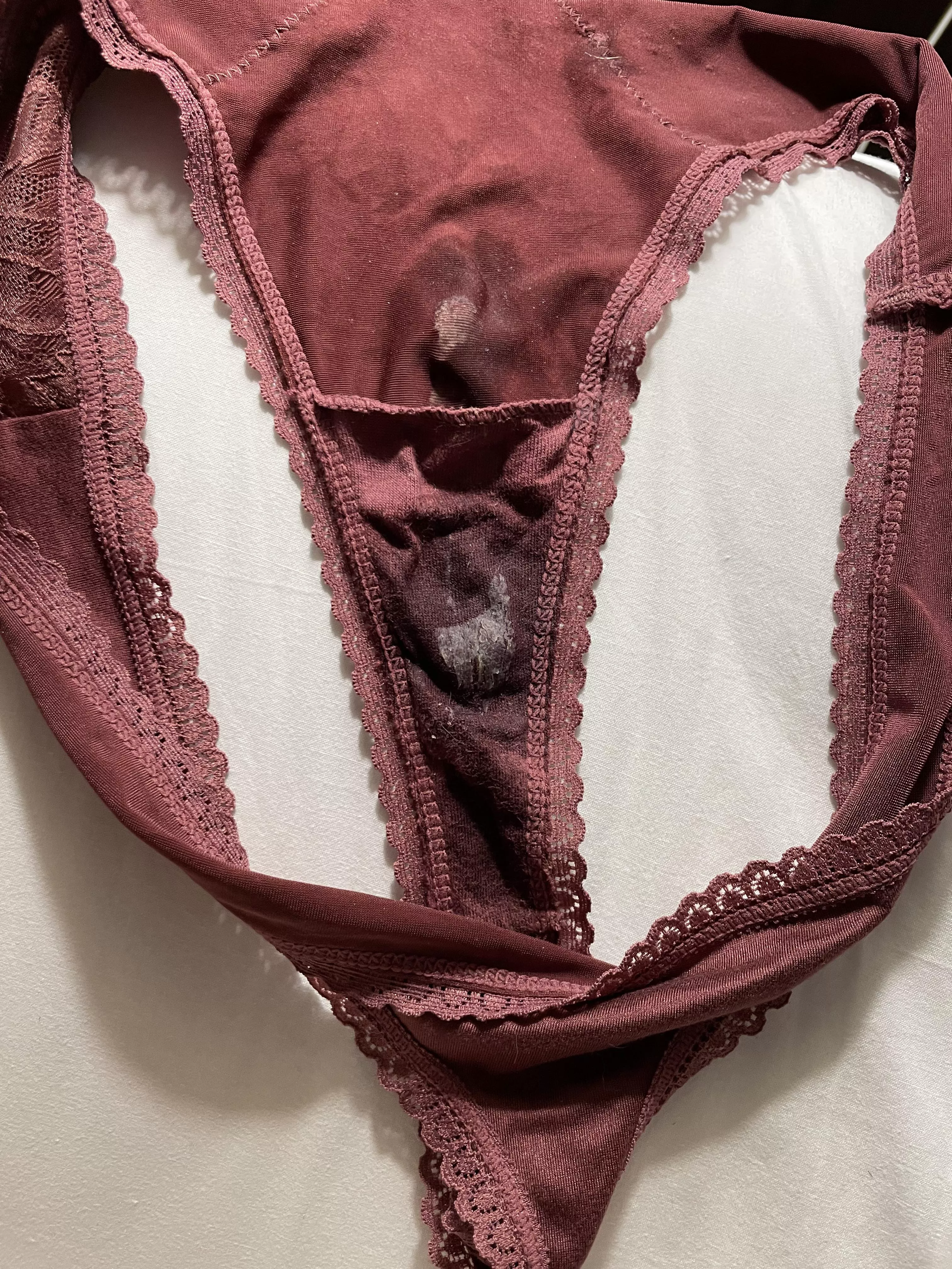 Looking for a loving home… creamy flight and playtime thong 🥰