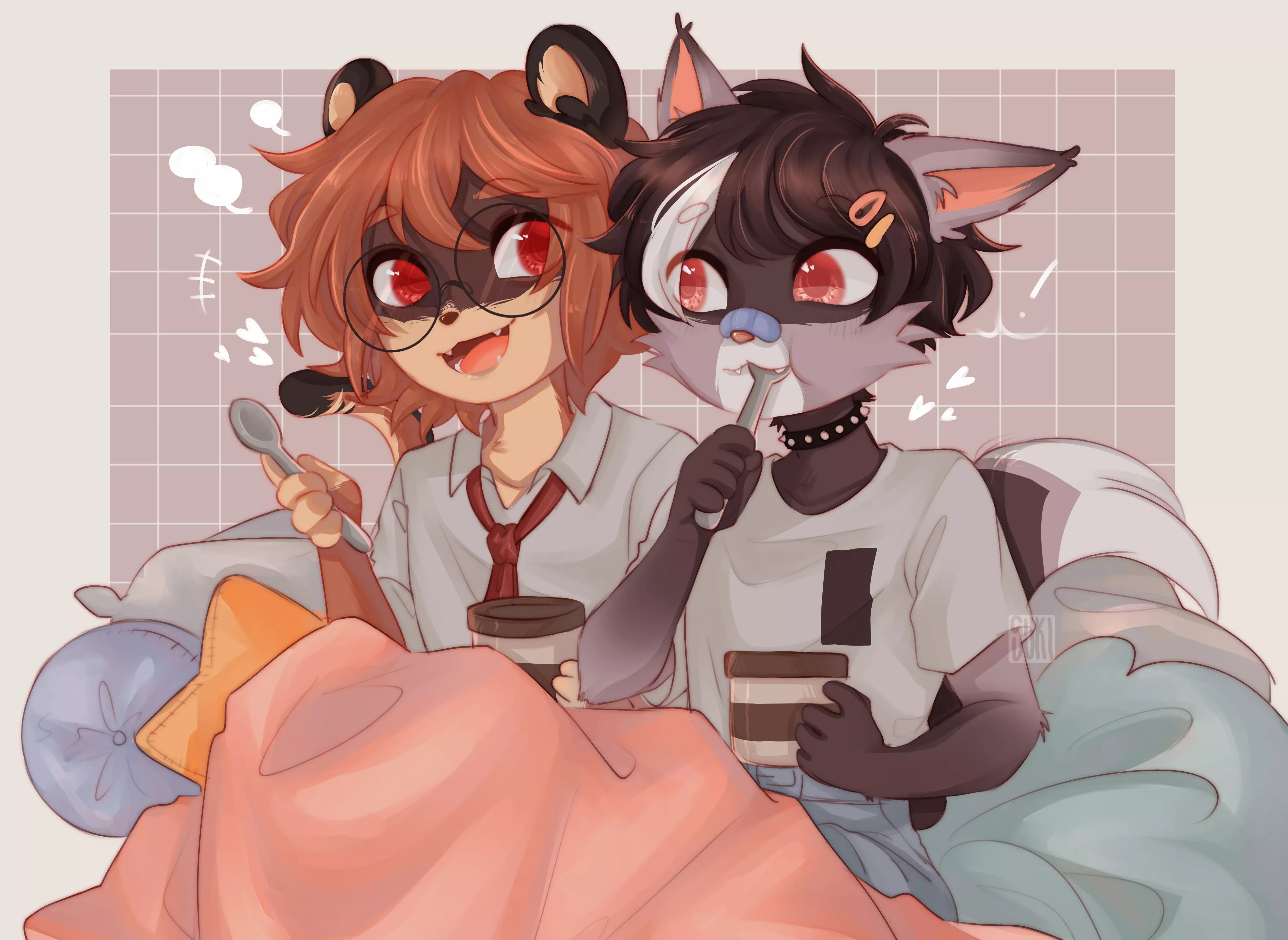 Looking for the artist behind this piece! I wanna find more of their art but i cant find anything on them, anyone here recognize this artstyle by chance?