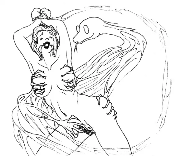 Looks like she's enjoying it 👀, hope you like my drawing :)