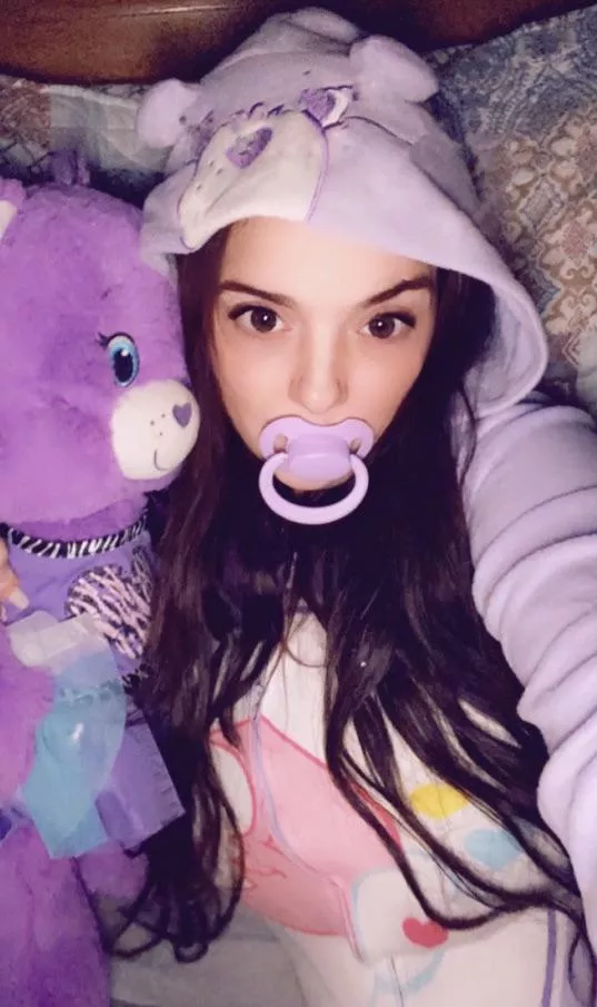 Looky I match my care bear friend!!