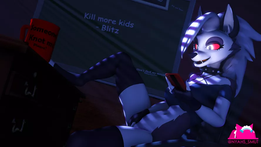 Loona having more after-hours fun | Nyahs_Smut | Helluvaboss