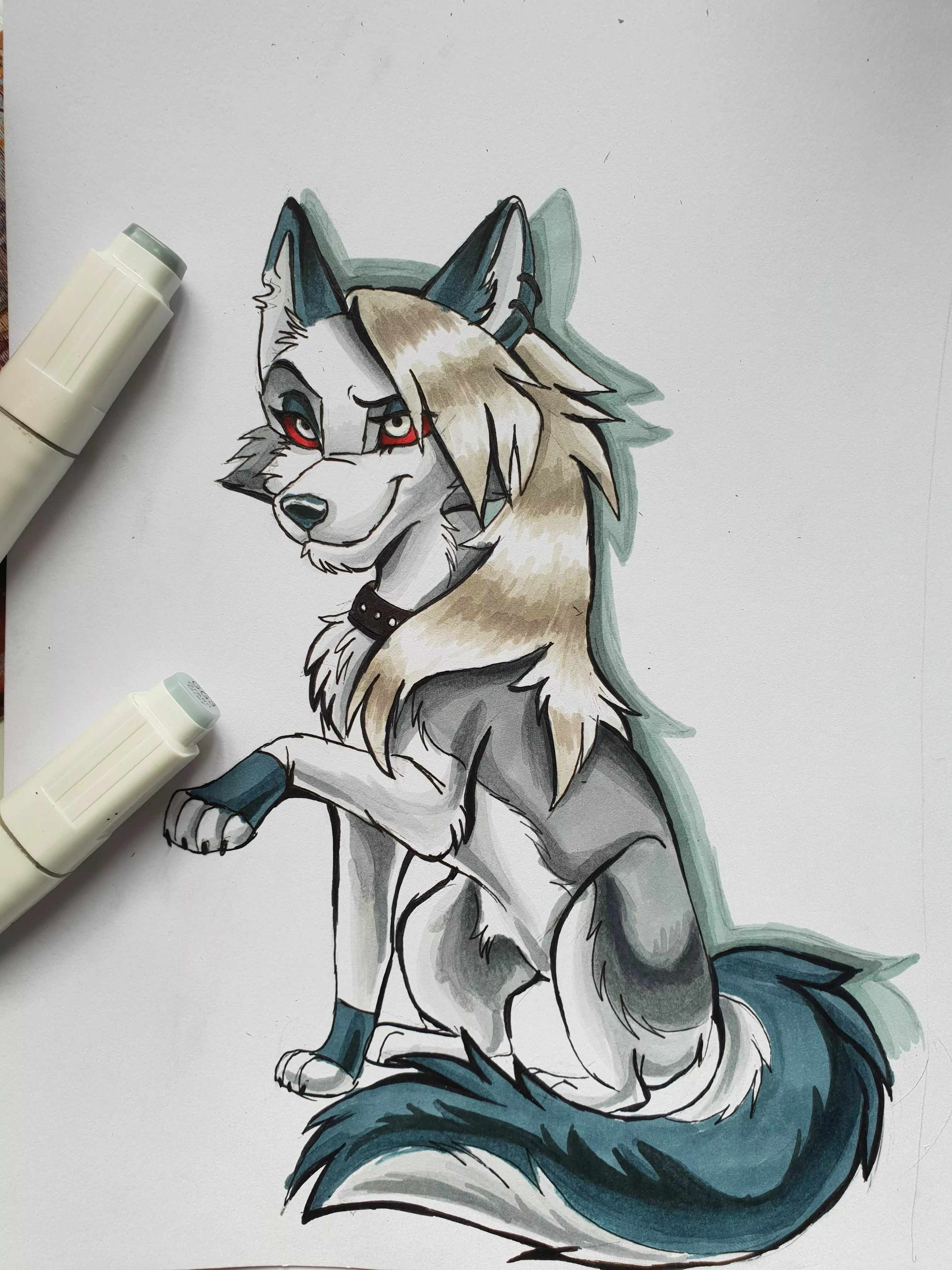 Loona (hazbin hotel fan art by me)