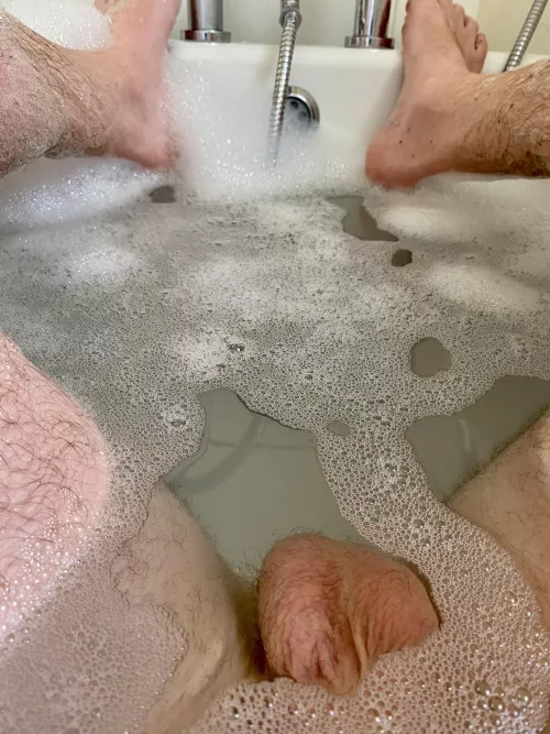 Loosening them up in a hot Bath