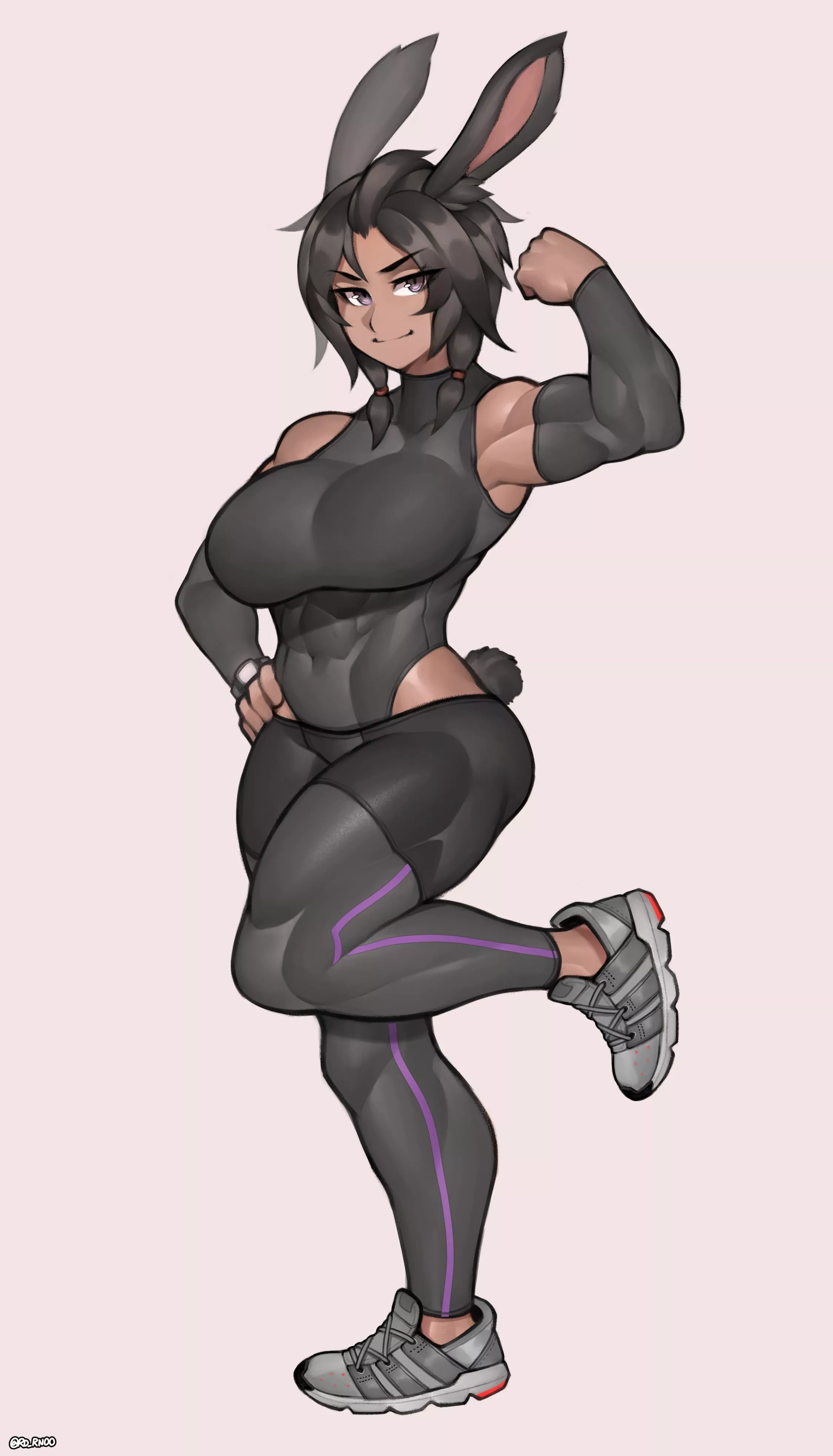 Lori Fyth Flexing Bunny Girl (Roadi3) [Original]