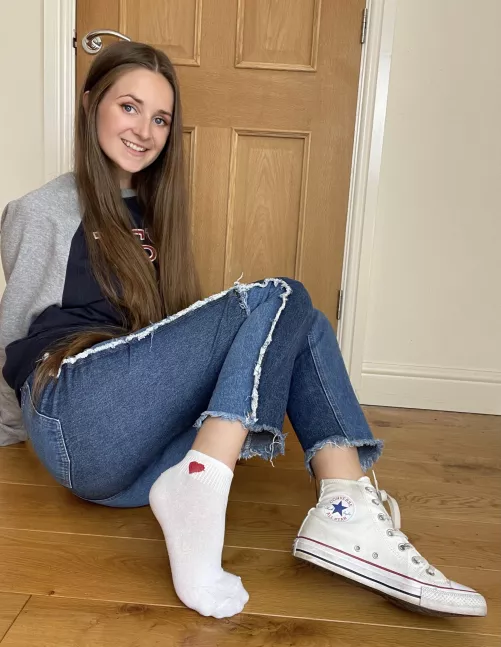 Love heart socks!β€οΈ