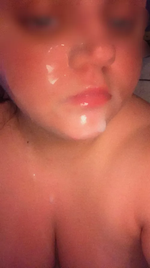 Love it on my face 🍆💦