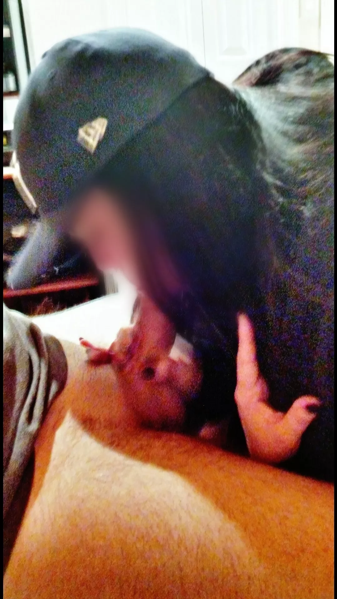 Love it when the hair begins getting pulled back