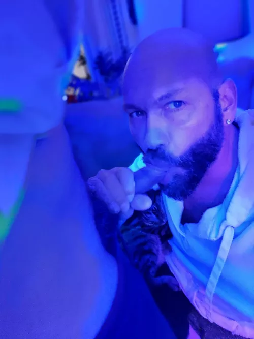 Love my boyfriend's cock. Suck it dry daily. NSFW