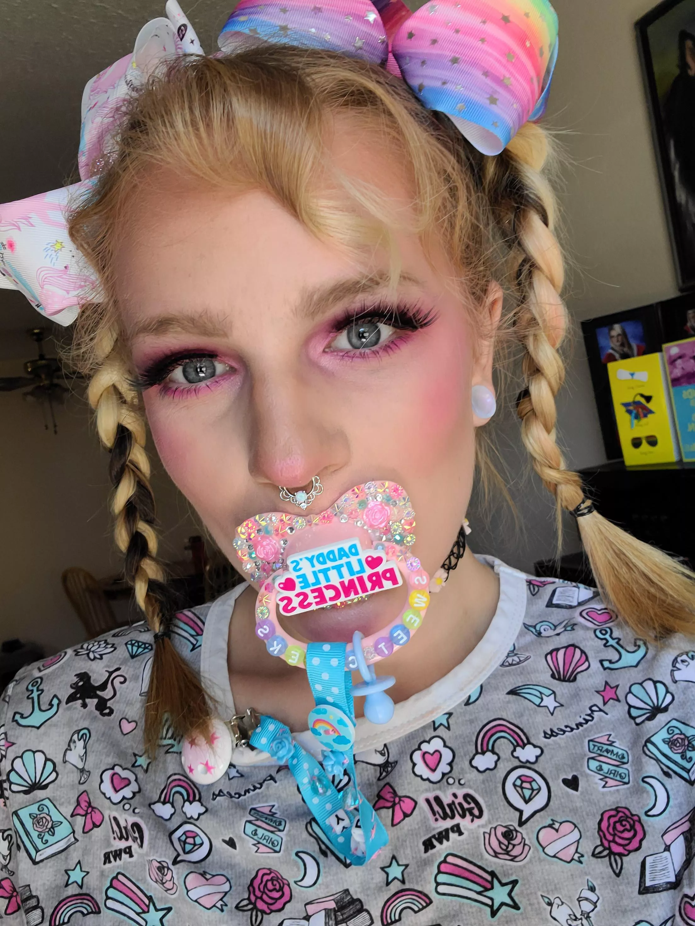 Love my custom deco paci