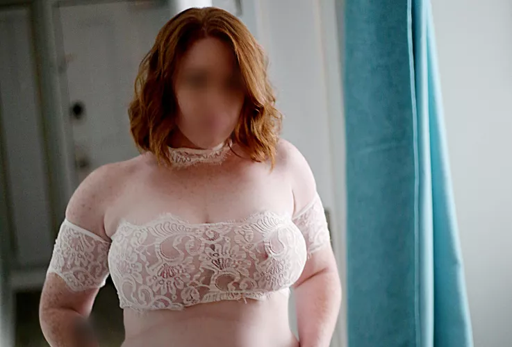 Love my hair color in this light. And my pink nipples....