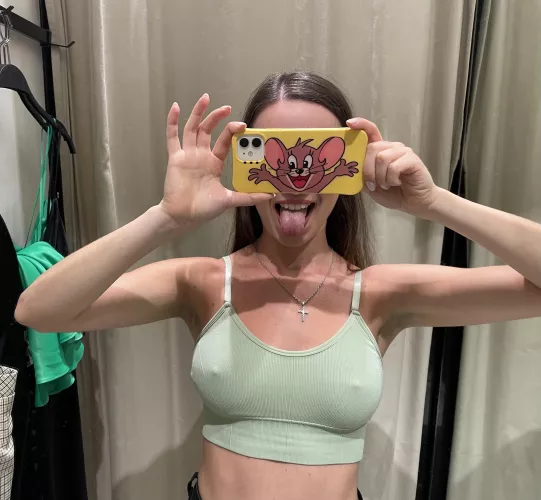 Love my natural boobs ☺️
