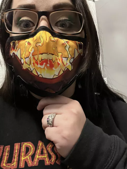Love my new orochi mask ❤️